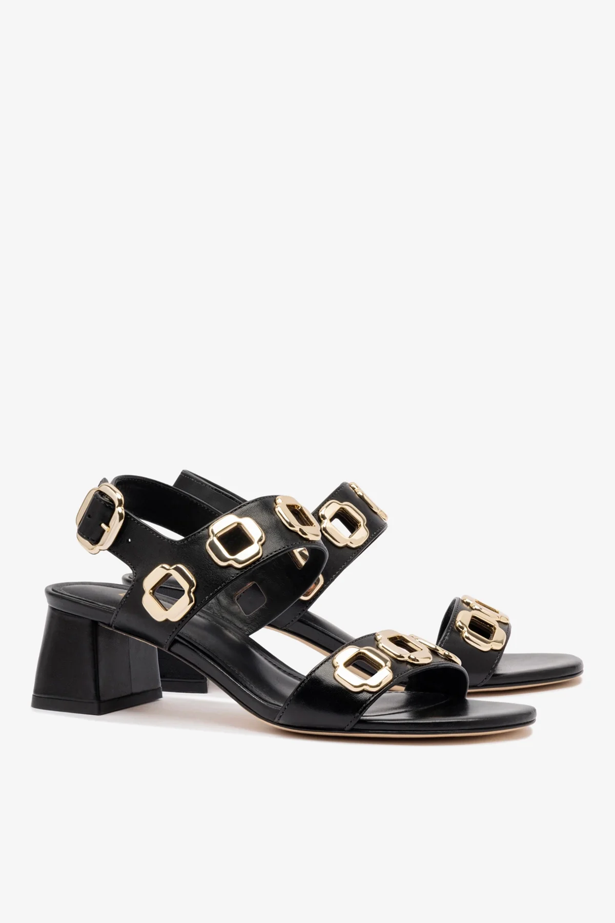 Sandália Milan Couro Preto - Image 3