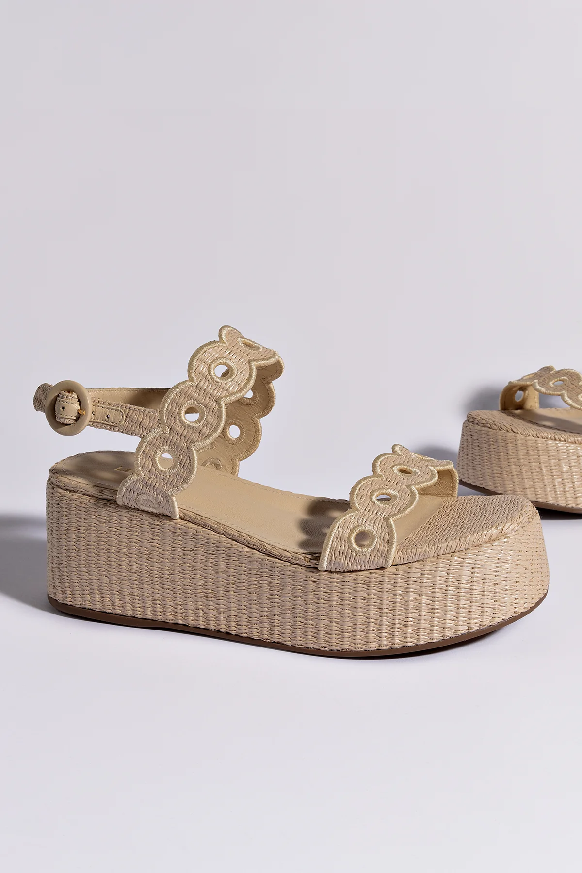 Flatform Florence Ráfia Natural - Image 6